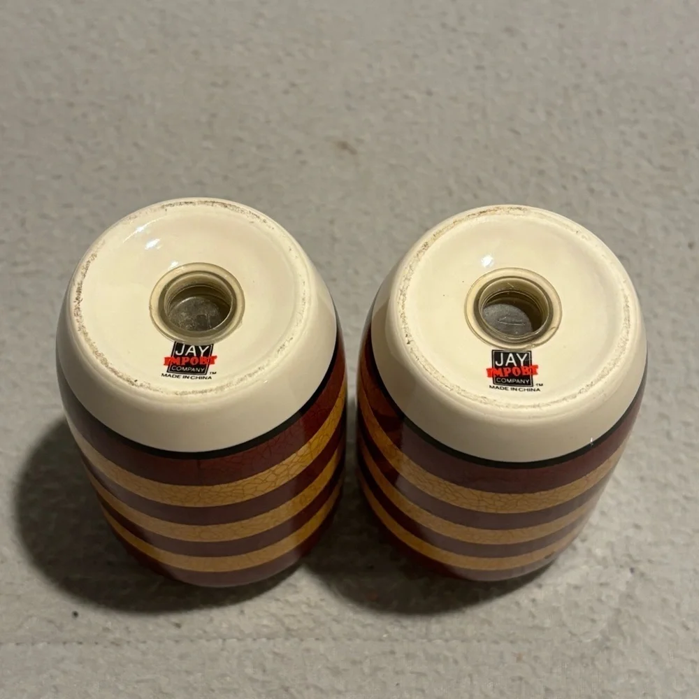 Jay Import Liberty Colonial American Flag Patriotic Salt & Pepper Shakers Set